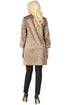 Stately Beaded Scarf Coat